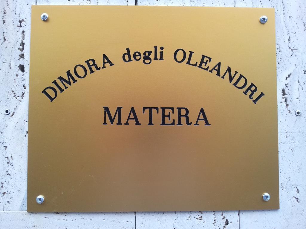 Apartament Dimora Degli Oleandri Matera Zewnętrze zdjęcie